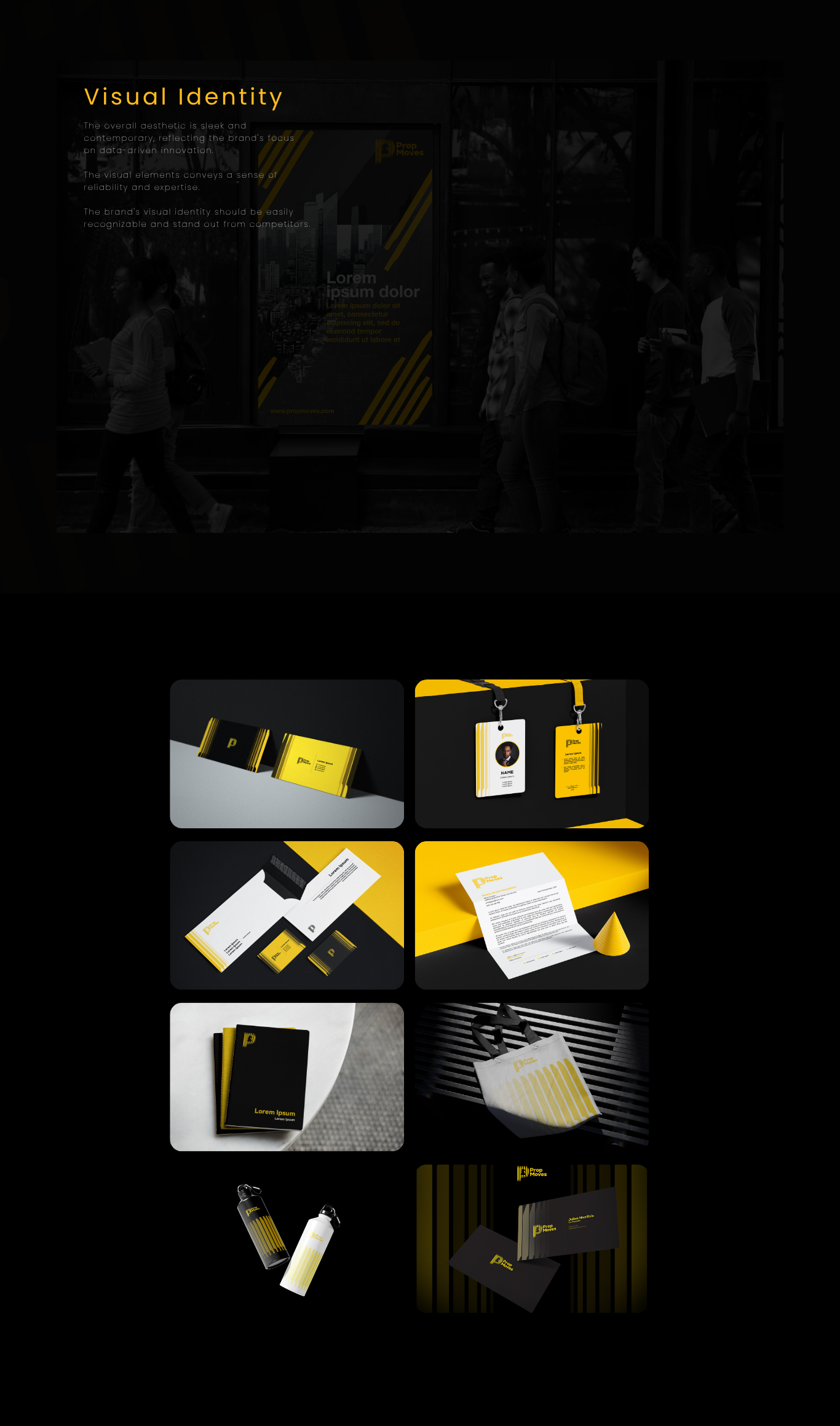 Prop Moves Visual Identity