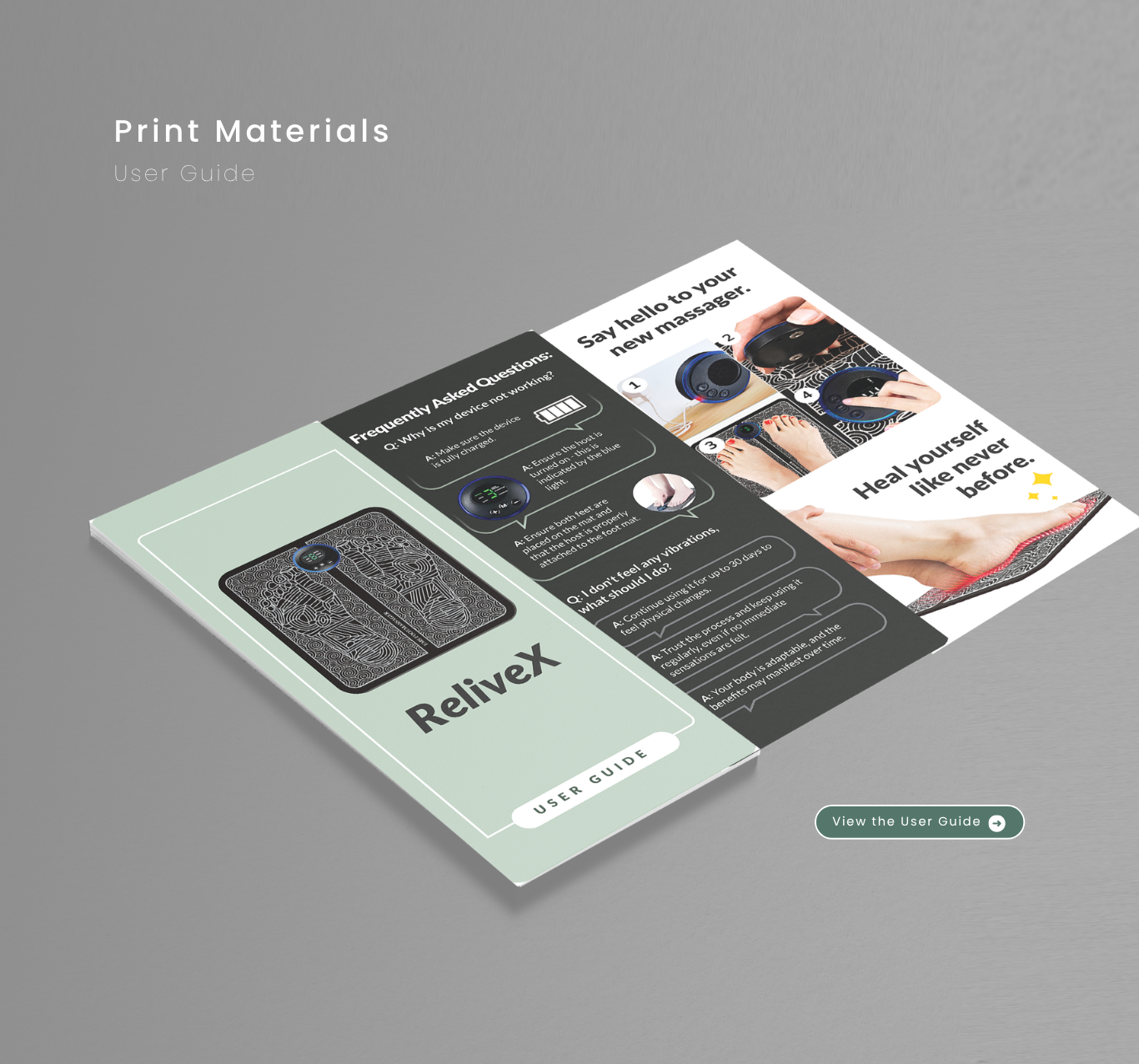 ReliveX Print Materials