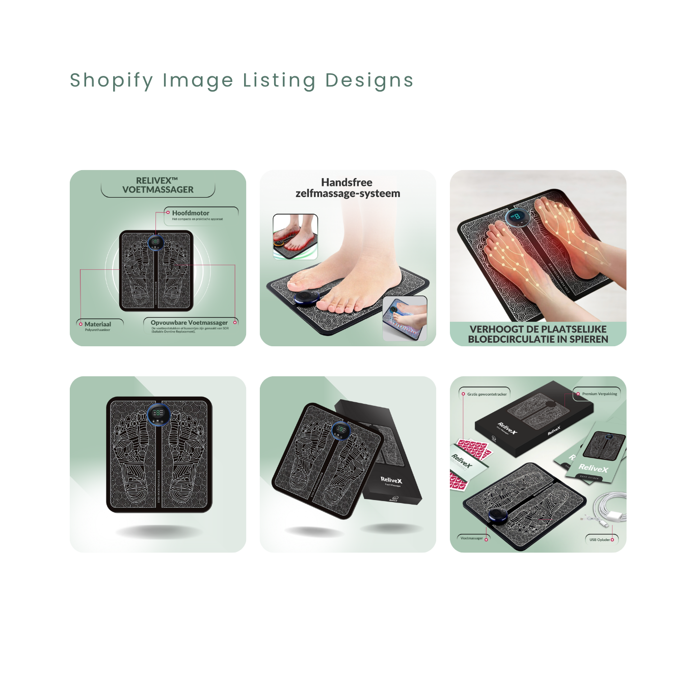 ReliveX Shopify Image Listing Designs