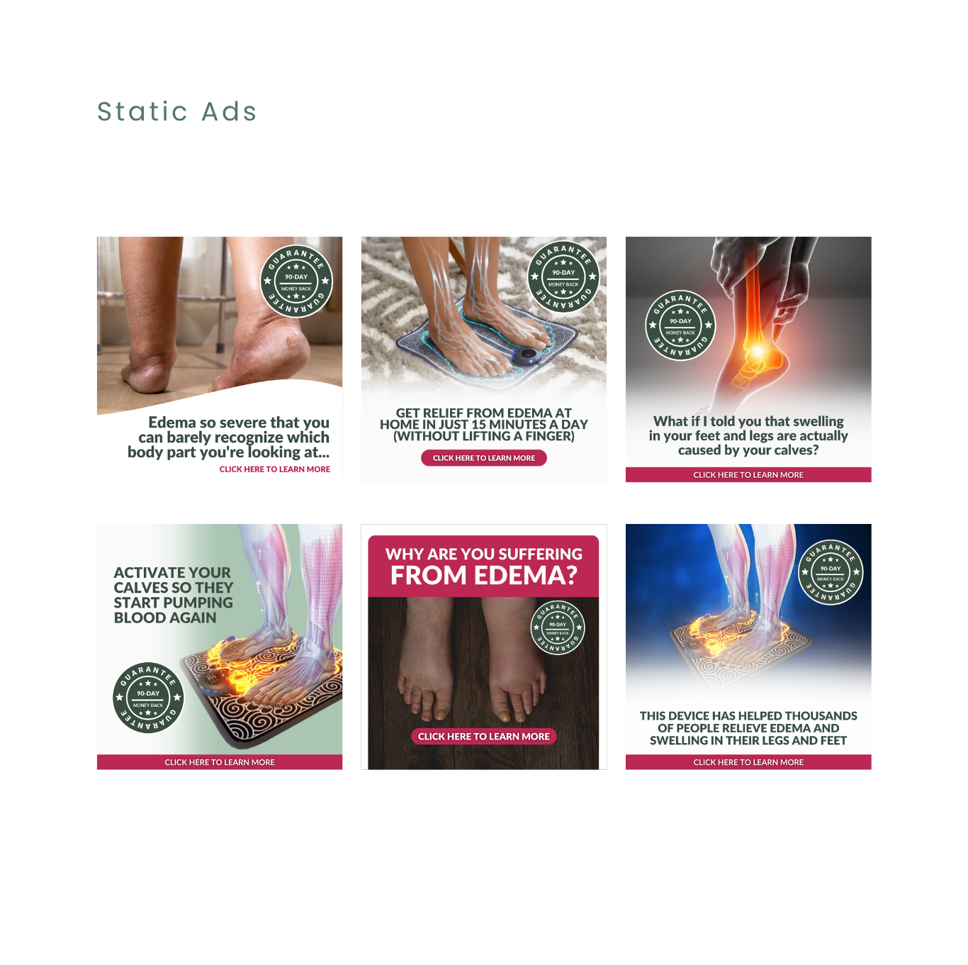 ReliveX Static Ads